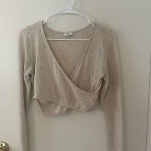 NLT cropped sweater